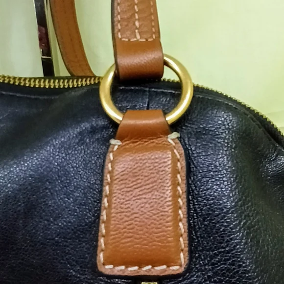 CHLOÉ See By Chloé Indra Double Handle Shoulder Bag D27PKJ w/ COA Black Leather - Picture 3 of 16